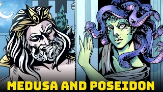 Medusa and Poseidon: The Sad Story of The Cursed Priestess - Animated Version - See U in History