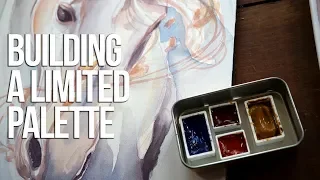 Building a Limited Watercolor Palette! DIY Tiny Palette