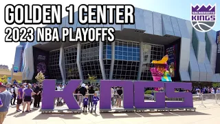 Golden 1 Center Walking Tour 2023 | Sacramento Kings | NBA Playoffs