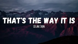 Celine Dion - That's the Way It Is (instrumental w/ lyrics)