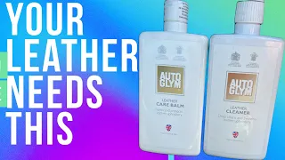 AUTOGLYM leather cleaner & leather balm quick review