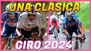 Resumen Etapa 12 - Giro de Italia 2024 | UNA TREMENDA BATALLA