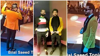 Bilal saeed in wedding Lahore performing 2022