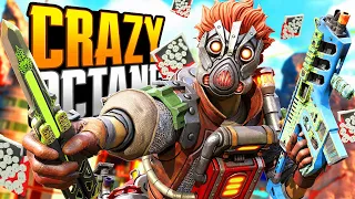 CRAZY NEW OCTANE 52 KILLS and 9,700 DAMAGE in Two Games Apex Legends Gameplay Season 17