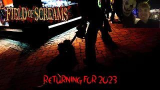 Returning For The 2023 Haunt Season - Field Of Screams Vlog 4K