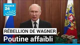 Russie : les forces de Wagner se replient, Poutine affaibli • FRANCE 24