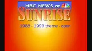 NBC News at Sunrise theme