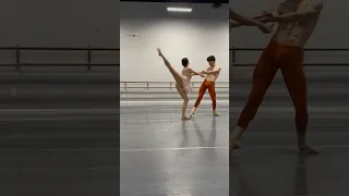 Contemporary Duet!!🧡 #ballerina #shorts #contemporarydance