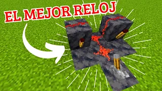 5 MEJORES Relojes De Redstone | Minecraft Bedrock-Java 1.20 - 1.21