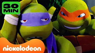 Les Tortues Ninja | 30 MINUTES des meilleurs moments de Mikey et Donnie 🧡💜 | Nickelodeon France