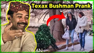 Tribal People React To Texas Bushman Funniest Prank 2023