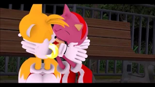Sonic the fool: Tails and Amy's Valentines kisss