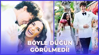 EBRU ŞAHİN VE CEDİ OSMAN'IN DİLLERE DESTAN DÜĞÜNÜ 💕 | 100'de 100 Magazin