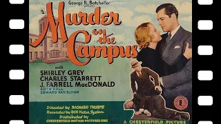 Murder on the Campus 1933