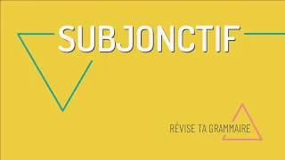 La formation du subjonctif en français