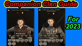 Companion Clan Guide for 2023 Bannerlord  - Flesson19