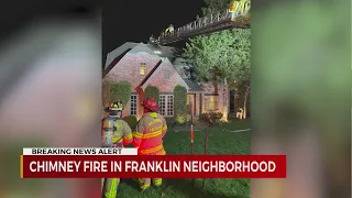 Chimney fire in Franklin neighborhood