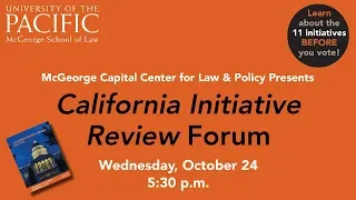 California Initiative Review Forum