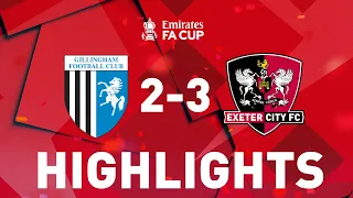 HIGHLIGHTS: Gillingham 2 City 3 (28/11/20) Emirates FA Cup R2 | Exeter City Football Club
