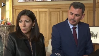 Anne Hidalgo a rencontré le maire de Alep-est