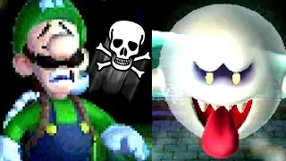 Top 20 WAYS TO DIE - Luigi's Mansion (3DS)