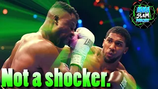 Anthony Joshua BRUTALLY stops Francis Ngannou | Francis dared to be great and still won at LIFE