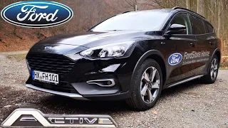 2019 Ford Focus Active Turnier 1.0 EcoBoost (125 PS) - POV Review, Fahrbericht