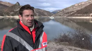 EDF : des modules Algeco héliportés au barrage de Castillon