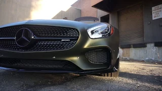 Mercedes AMG GT Edition 1 Full wrap- Impressive Wrap shop car!