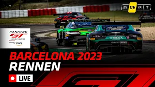 LIVE | Main Race | Barcelona | Fanatec GT World Challenge Powered by AWS 2023 (Deutsche)