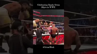 WWE 20years celebration of Randy Orton 😍🔥