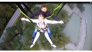 Sochi SKYPARK AJ HACKETT Swing тандем Качели 170м.