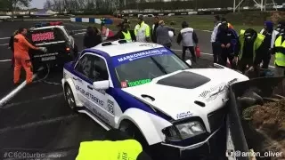 C600 V12 turbo crash - Máriapócs Drift OB - Amon Oliver