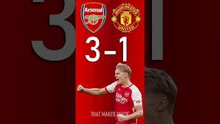 Arsenal vs Man Utd : Premier League Score Predictor - hit pause or screenshot