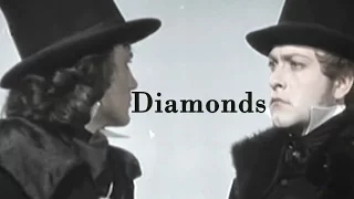 [Онегин, Ленский] diamonds