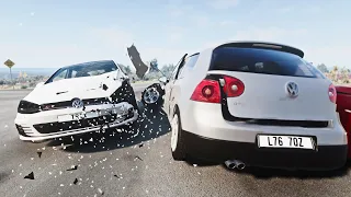 Realistic Car Crashes #2 - BeamNG Drive