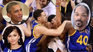 Celebs React to GS Warriors NBA Finals Win!