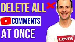 How to Delete ALL YouTube Comments at Once (2022 Interface)