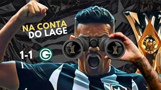 PÓS-JOGO: BOTAFOGO EMPATA COM GOIÁS EM NOITE TERRÍVEL DE BRUNO LAGE E EQUIPE