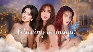 Believing In Magic (Yakap Mo) Karaoke | Belle Mariano, Francine Diaz, Alexa Ilacad (Lyrics) 2024