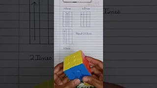 Rubik's cube magic trick to solve 🙂 #shorts #youtubeshorts #trending #shortsfeed #rubikscube