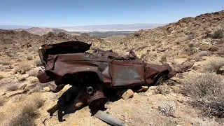 Finding some really bad crashed cars in California’s desert!