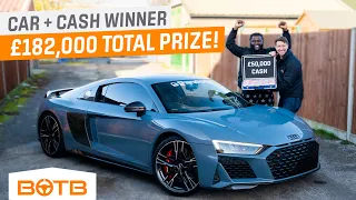 Brixton Music Producer Wins A £132,000 Audi R8 V10 | BOTB Dream Car Winner