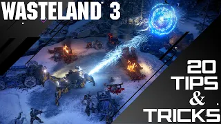 WASTELAND 3 - 20+ BEGINNER TIPS AND TRICKS  Things I Wish I Knew Sooner