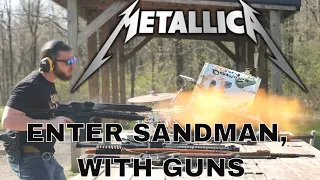 Metallica - Enter Sandman, With Guns #metallica