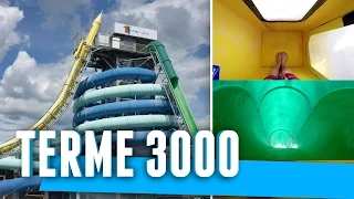 Epic Water Slides at Terme 3000, Slovenia (Tobogani)