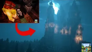 Building DRACULA'S CASTLE In Minecraft | Halloween Special