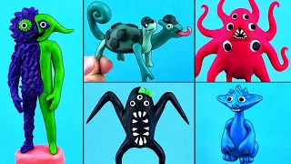 Garten of Banban Chapter 3 Tamataki & Chamataki 🐢 Jester 🤡New BOSSES from plasticine / with Clay