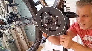 DIY Electric Bike Conversion Tongsheng TSDZ2  3 of 4  Fitting motor and cabling
