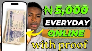 How To Make  5,000 Naira 🤑Per Day With Your Phone - (Live Withdrawal proof)